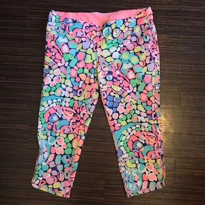 Lilly Pulitzer Luxletic Gypsy Jungle Capri Legging